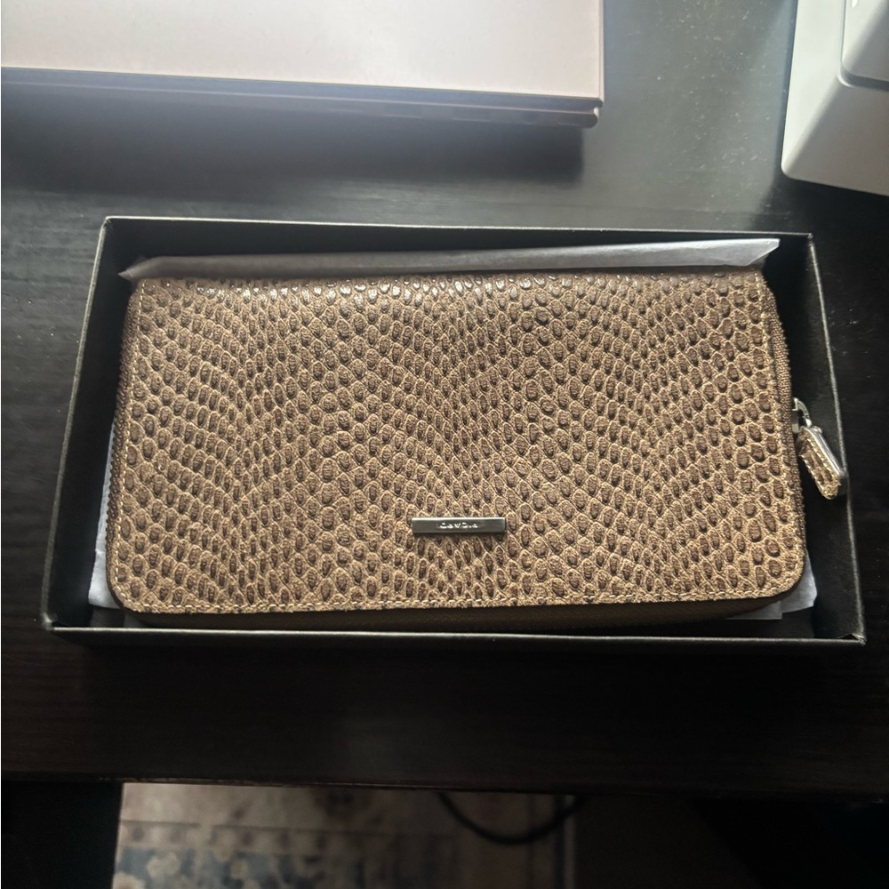Calvin Klein Brown Clutch Wallet